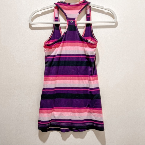Lululemon Striped Cool Racerback Tank - Picture 3 of 7